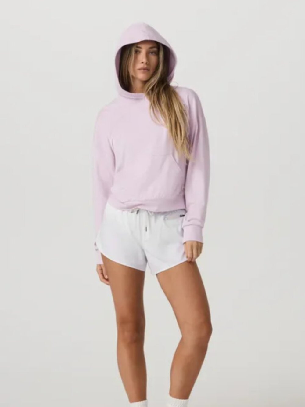 Vuori - Halo Modern Pullover Hoodie in Lilac Breeze Heather (NWT)